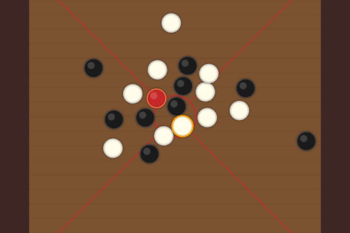 Carrom - Free online physics board sport vs AI