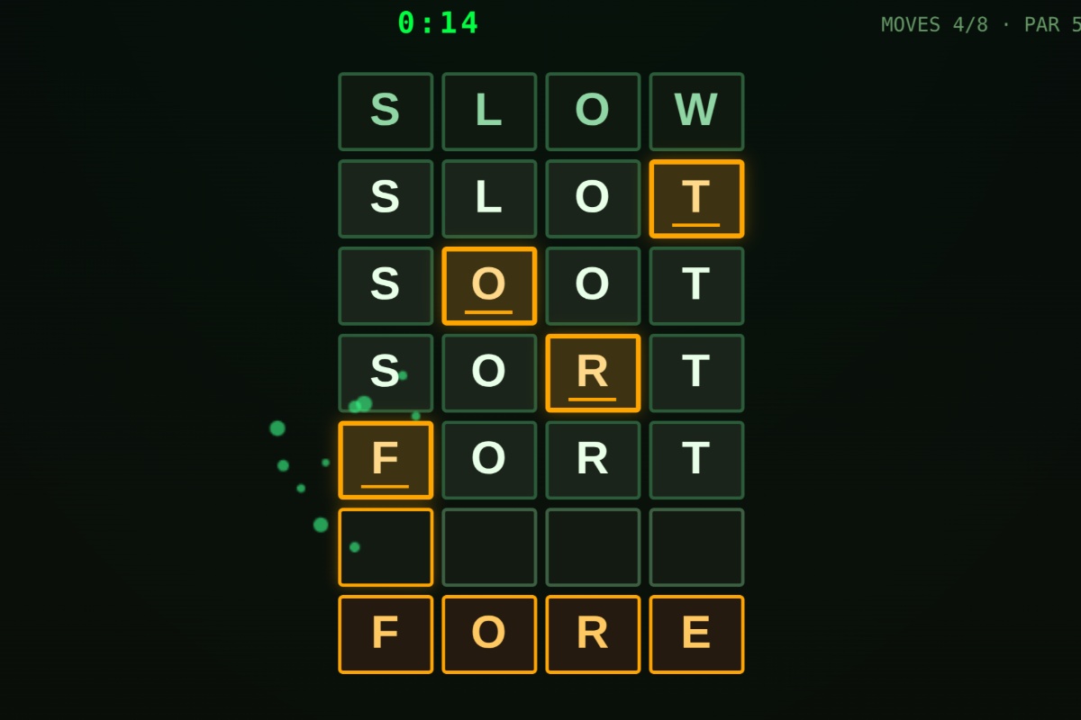 Crossgrid - Free online daily word ladder puzzle game