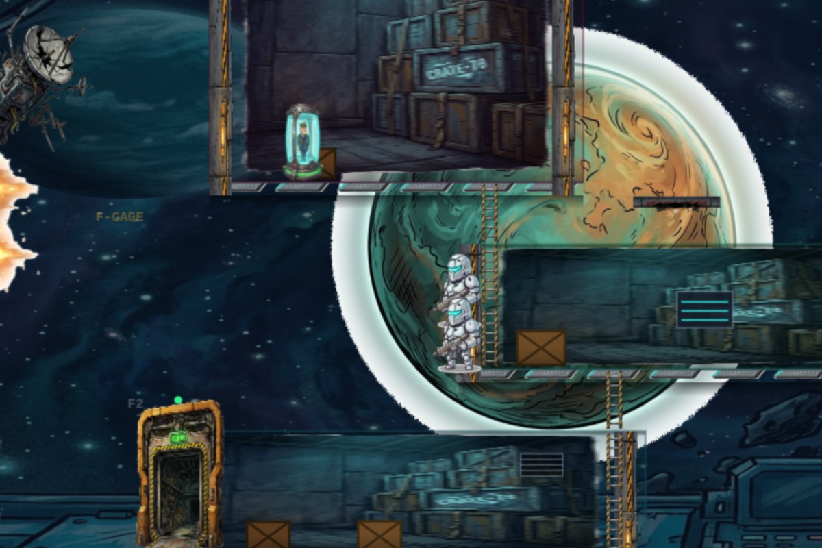 Deadlock - Free online reverse tower defense game
