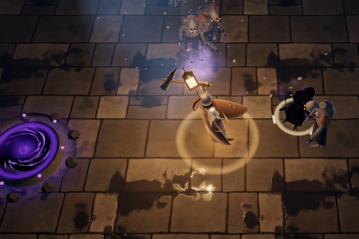 Lanternfall - Free online 3D dungeon crawler where your lantern is the clock