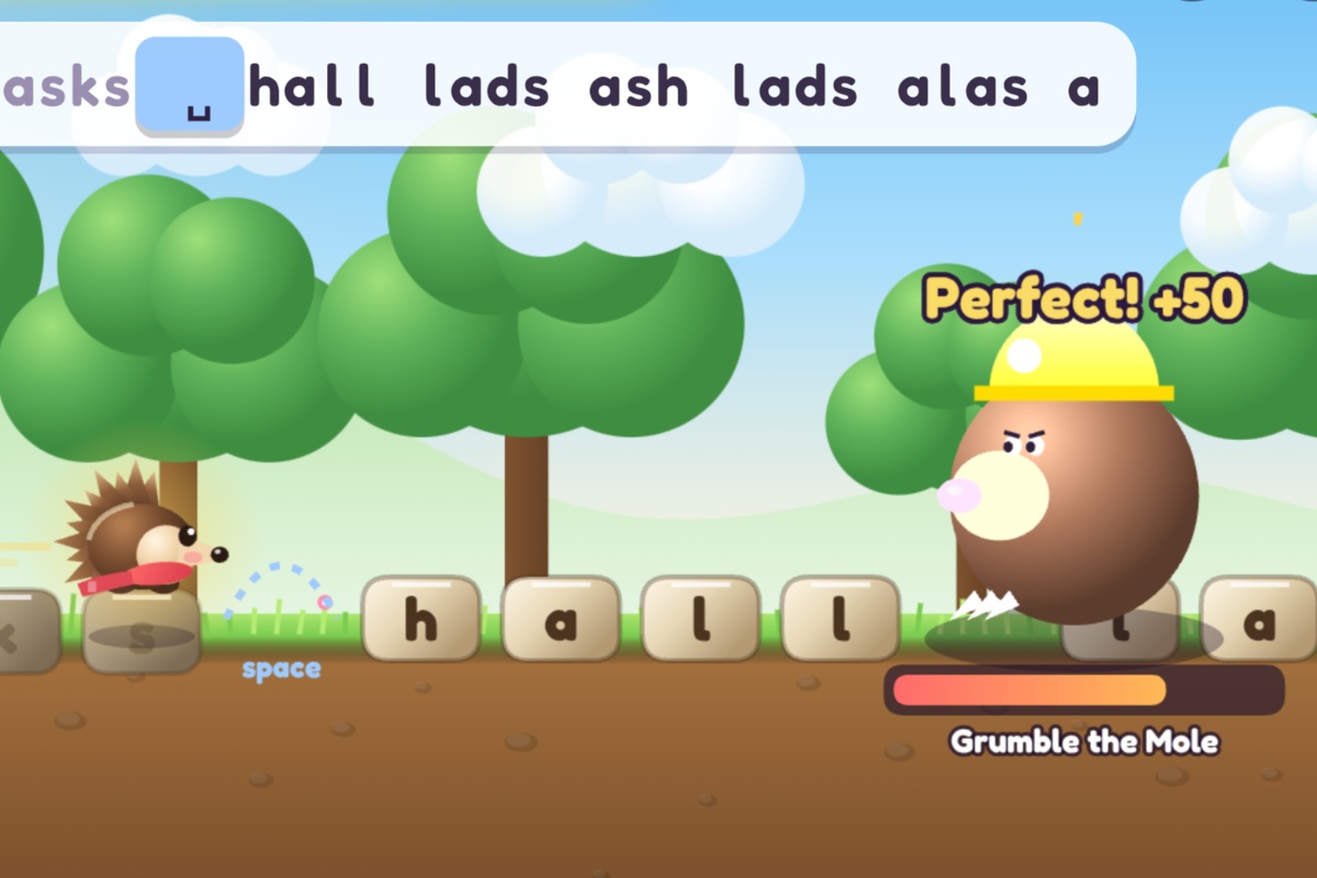 Pip y las letras perdidas - Juego gratis en línea para aprender a teclear para niños