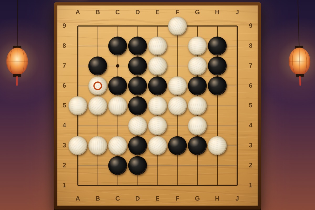 Sente - Free online 9x9 Go ladder against AI rivals with a daily problem